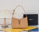 SAINT LAURENT YSL Le 5 à 7 Hobo Bag Leather-Beige - Bag - Image 7
