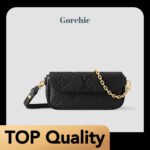[TOP]Louis Vuitton Empreinte Monogram Leather Black Wallet On Chain Ivy - Bag