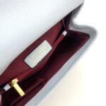 Chanel Mini Coco Handle Flap in Grey With Gold Hardware - Bag - Image 6