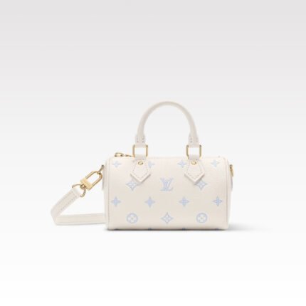 Louis Vuitton LV Nano Speedy Milky White/Blue - Bag