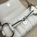 Gucci Horsebit Chain Small Shoulder Bag White - Bag - Image 4