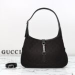 Gucci Jackie 1961 medium shoulder bag Black GG canvas - Bag - Image 2