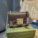 Gucci GG Supreme Padlock Small Shoulder - Bag