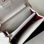 Chanel 23 Wallet on Chain- White Bag - Image 6