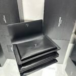 Saint Laurent  YSL Sunset medium leather cross-body bag Black Sliver - Bag - Image 5