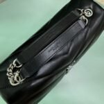 [TOP]SAINT LAURENT Loulou small quilted leather shoulder bag black - Bag - Image 8