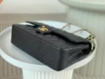 [TOP]Chanel Classic Flag Bag Classic Double Flap Black Caviar Gold Hardware - Bag - Image 18