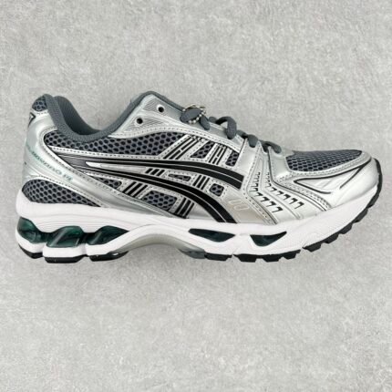 Asics Athletic Casual Breathable Professional Running Shoes - Silver Gray