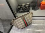 Gucci Ophidia GG Monogram Large Belt Bag - Beige and dark brown - Image 4