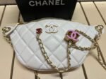 Chanel Waist Bag 24A-White - Bag - Image 4