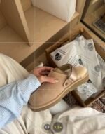 UGG Suede Slippers Sandy Color - Shoes - Image 9