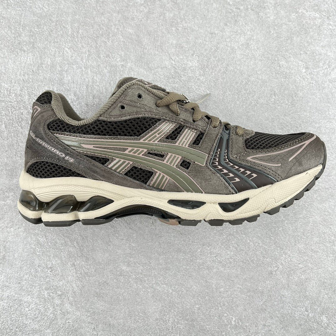 a8c51dfa845901889777c375176e9440 Asics Athletic Casual Breathable Professional Running Shoes - Brown - Image 1