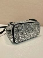 Prada Galleria Satin Mini-bag With Crystal - Bag - Image 5