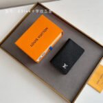 Louis Vuitton Pocket Organizer Taiga Leather Wallet - Image 6