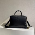 Residenza Miu Miu Leather Top-Handle Bag- Black - Bag