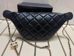 Chanel Waist Bag 24A-Black - Bag - Image 3