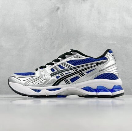 Asics Collection Lightweight Cushioned Casual Athletic Running Shoes - Blue and Black