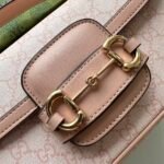 Gucci Horsebit 1955 Small Pink Shoulder Bag - Image 7