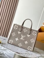 LOUIS VUITTON LV Monogram Canvas Onthego MM Dove Gray - Bag - Image 7