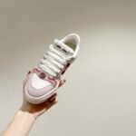 Gucci Screener trainer with Web Pink and White Sneaker - Shoes - Image 8