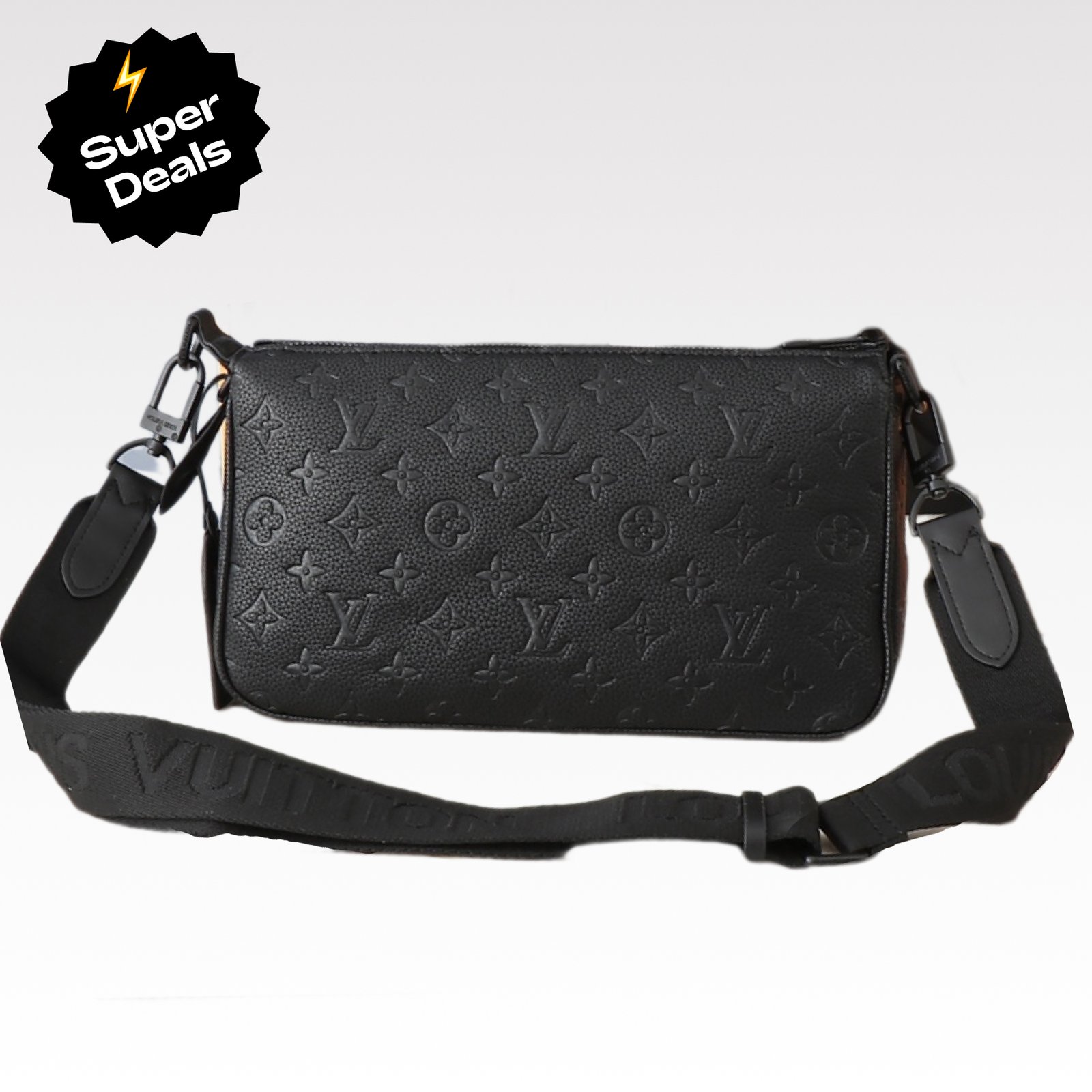 af1e235aba489d4dcd7d7fc8ea99f7d4 Louis Vuitton Pochette Accessoire XL Dark Black - Bag - Image 1
