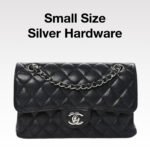 Chanel Classic Flag Bag Medium Classic Double Flap Bag SO Black Crumpled Calfskin Silver Hardware - Bag - Image 17