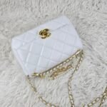 Chanel 24A Pearl Small Flap Bag-White - Bag - Image 8