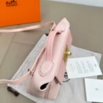Hermes 2424 Togo Swift Gold Hardware Pink - Bag - Image 3