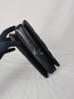 Chanel Top Handle Flap Bag Lambskin - Black - Image 8