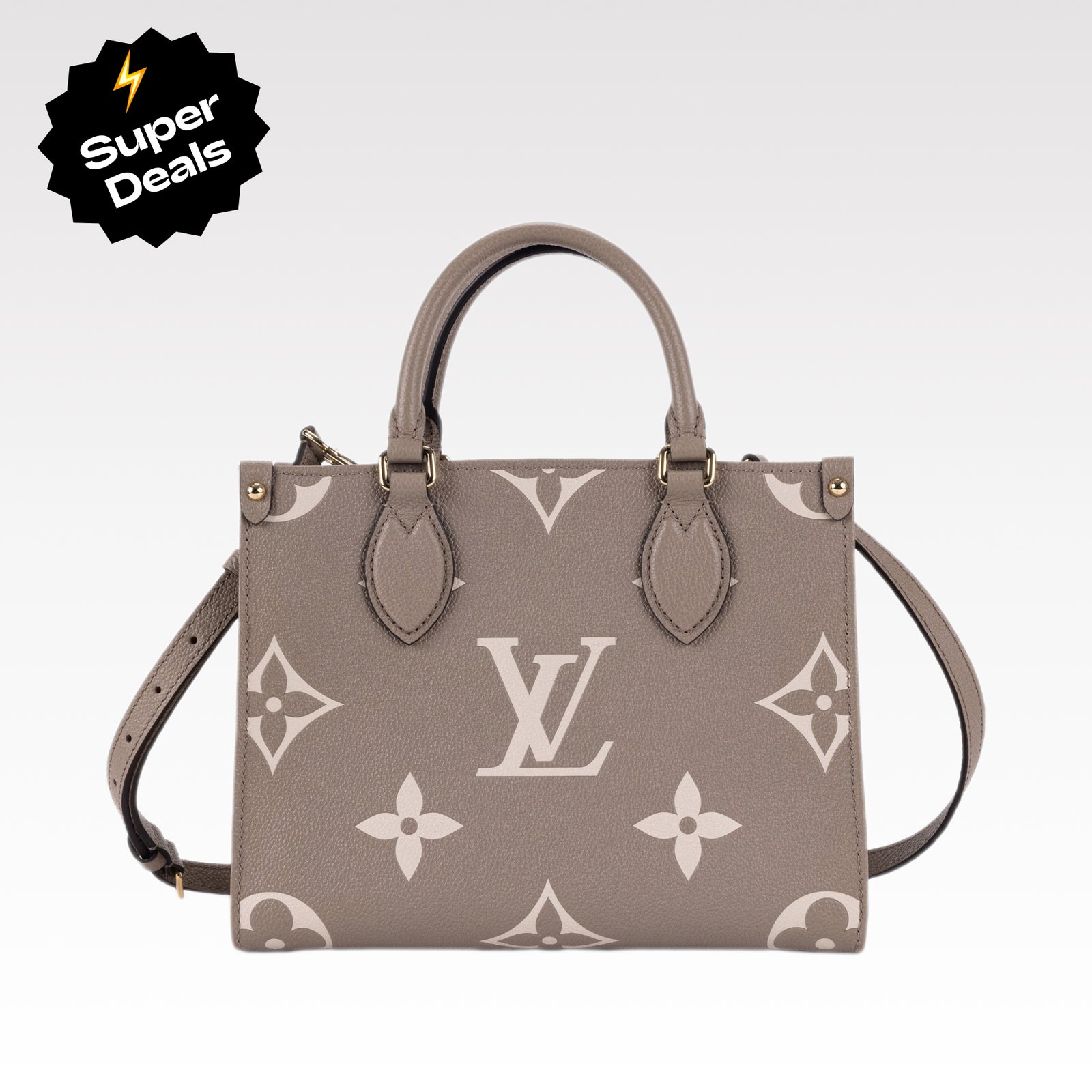 b3a9826e2b48ea3cda2165ffccba4975 LOUIS VUITTON LV Monogram Canvas Onthego Bag - Image 1