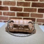 Gucci Horsebit Chain Small Shoulder Bag Rose Beige - Bag - Image 2