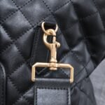 SAINT LAURENT YSL Es Giant Leather Travel Bag - Image 10