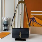 Louis Vuitton Wallet On Chain LV Bloom - Black - Image 5