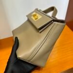 Hermes 2424 Togo Swift Gold Hardware Elephant Grey - Bag - Image 3