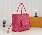 Louis Vuitton Monogram Fall For You Neverfull MM - Canvas & Monogram Canvas, Gold-Tone Hardware, Pink - Image 2
