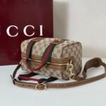 Gucci Mini GG Beige and brown GG canvas Handbag - Image 7