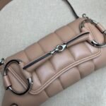 Gucci Horsebit Chain Small Shoulder Bag Rose Beige - Bag - Image 10