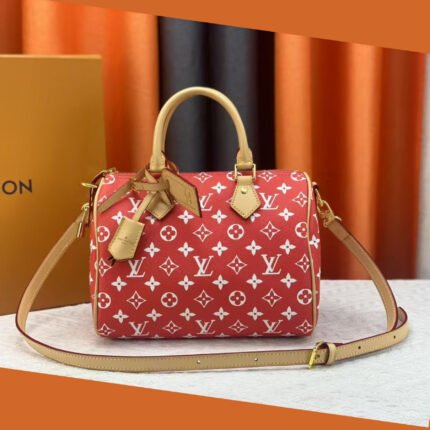Louis Vuitton Speedy P9 Bandoulière 25 - Red- Bag