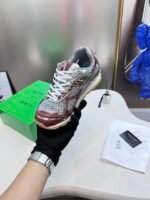 Bottega Veneta 23ss Fall and Winter Show Sneakers - Red Shoes - Image 8
