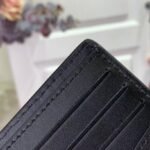 [TOP]LOUIS VUITTON LV Biffold Wallet Black Men's - Image 7