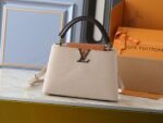 Louis Vuitton Capucines Taurillon leather - Galet / Tan / Chocolate - Image 2