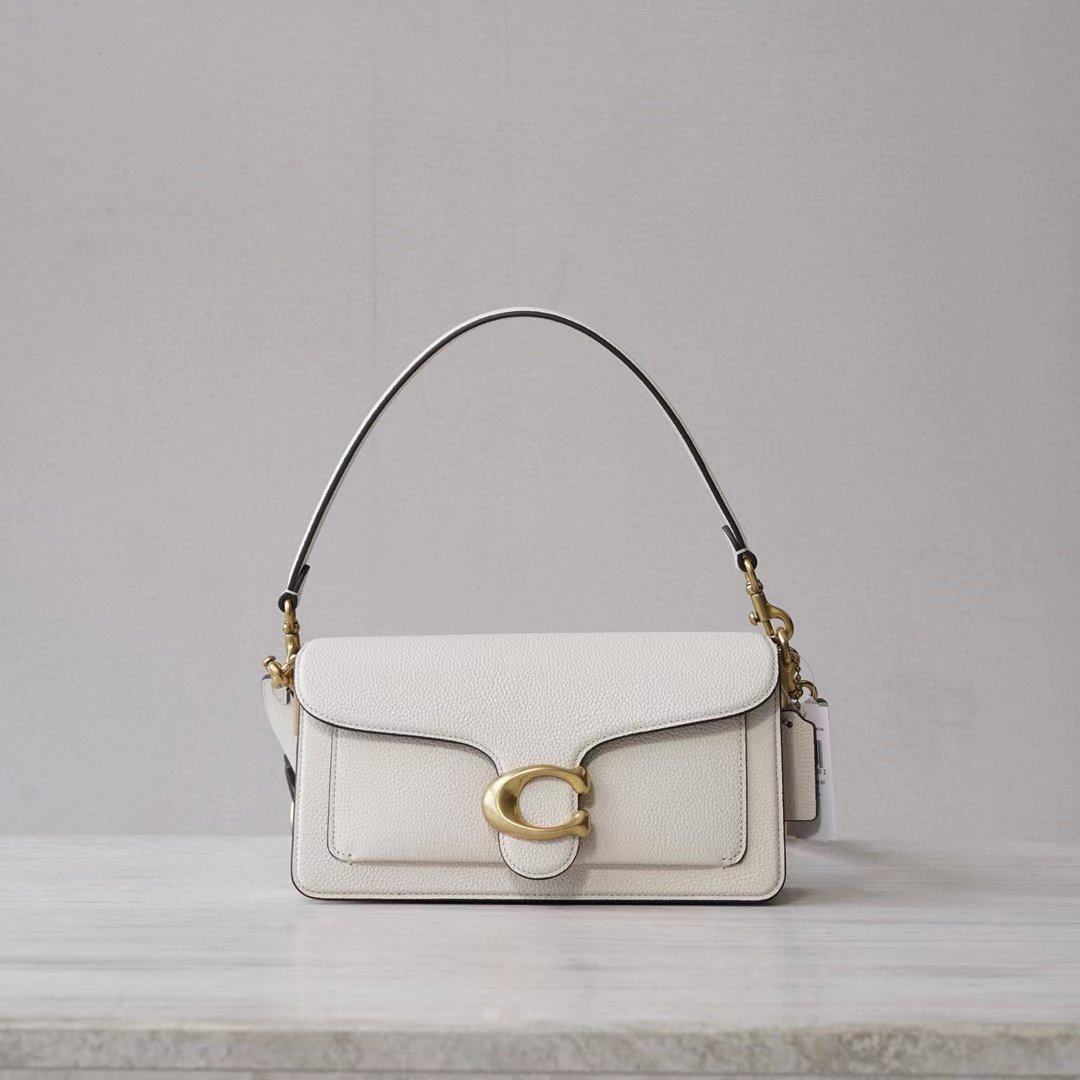 bb4afbcd9f286c30c53d5ff29b8047ae COACH Tabby Shoulder Bag 20 White - Bag - Image 1