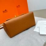 Hermes 2424 Togo Mini Gold Evercolor Gold Hardware - Image 6