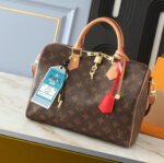 Louis Vuitton Speedy Soft 30 Crafty Boho Red Handbag - Image 4