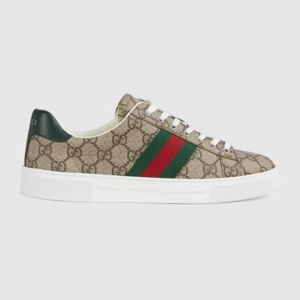 Gucci Women's Ace trainer with Web - Shoes