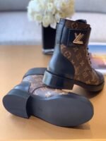 Louis Vuitton Wonderland Flat Ranger Monogram Material Black/Brown - Image 5