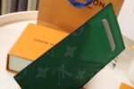 [TOP]Louis Vuitton Taigarama Green Coin & Business Card Holder Men's Wallet - Image 7