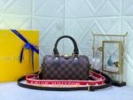 Louis Vuitton Speedy Bandoulière 20 Damier Ebene Women Handbag - Bag - Image 10