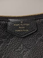 [TOP] Louis Vuitton Empreinte Monogram Leather Black Easy Pouch On Strap Shoulder Bag Black - Bag - Image 6