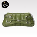 Gucci Horsebit Chain Small Shoulder Bag Green - Bag